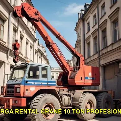harga rental crane 10 ton profesional